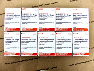 10 Boxes - 300 Refresh Plus / Rugby (GENERIC to Refresh Plus for a Better Value)