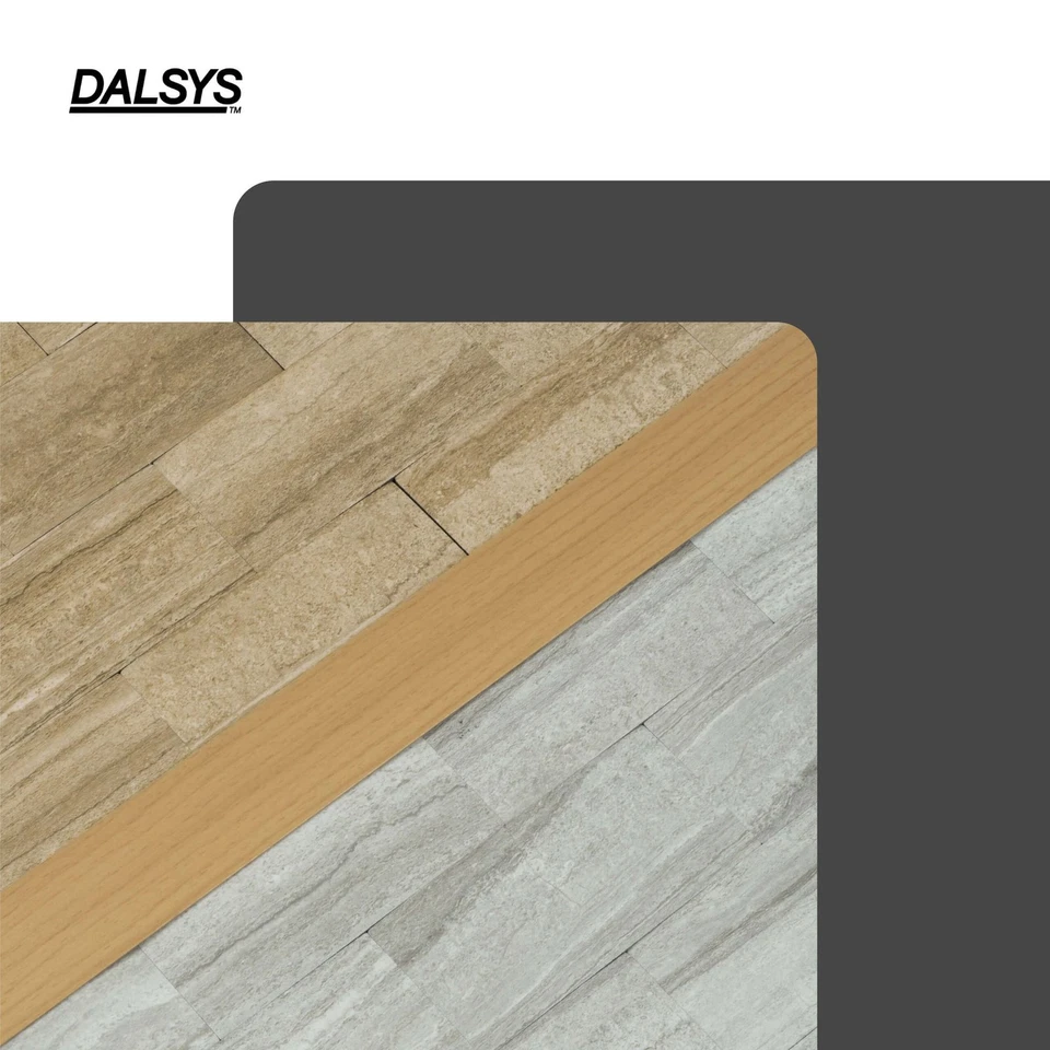 180cm x 35mm Profilo di transizione incl. materiale di fissaggio in alluminio - Immagine 3 di 4