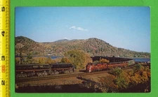 Train Locomotive Vintage Postcard – Pennsylvania Railroad Train E7 No. 5849
