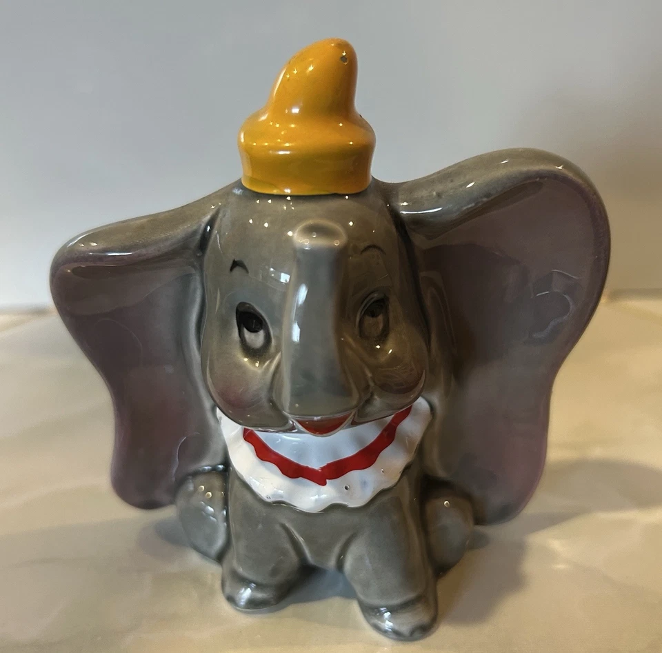 Vintage Disney Ceramic Figurines (7) w/Dumbo, Mickey, & Dwarfs Made in Japan - Image 2 of 4