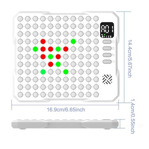 Smart Board Game 14 in 1 AI Intelligent Gomoku Game Thinking Brain Teaser Toe - Picture 2 of 5