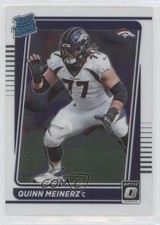 2021 Panini Donruss Optic Rated Rookie Quinn Meinerz #262 0v39