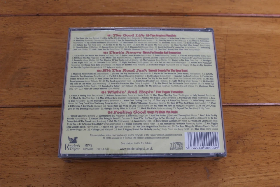 The Swingin' Sound of Easy Listening CD Set Reader's Digest Jazz Pop 5CD Sealed - Image 2 of 2