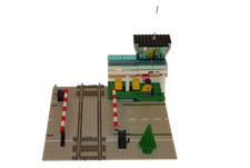 Lego® TRENO 9V RC Ferrovia 4532 Passaggio a livello Accessori 