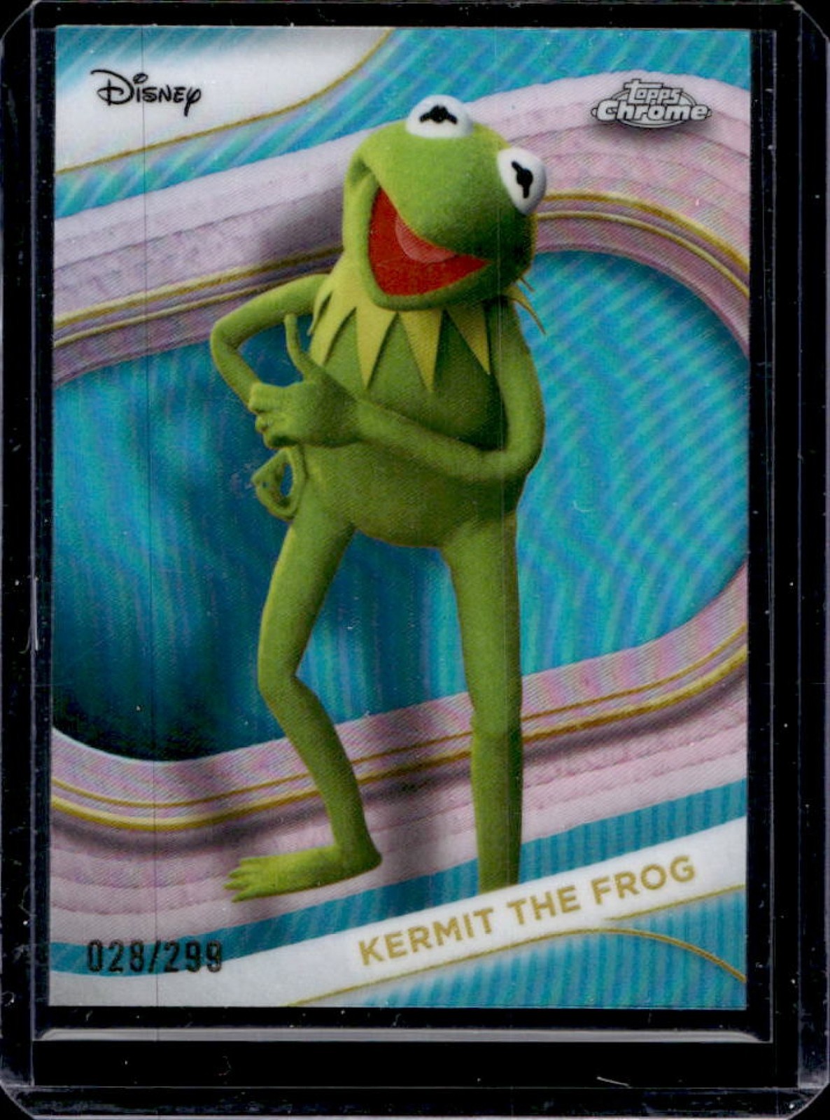 Kermit the Frog 2025 Topps Chrome Disney #122 Superfractor /1