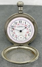 18S Circa 1893 American Waltham Pocket Watch Grade 3 Model 1883 11J FOR PARTS