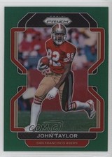 2021 Panini Prizm Green Prizm John Taylor #61 0s2w