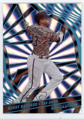 2022 Panini Chronicles Revolution Sunburst /50 Manny Machado #14 15t1