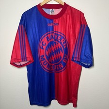 Bayern Munich 1996-1997 Training Jersey | Vintage Soccer L Fits XL