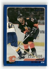 2003-04 O-Pee-Chee - Jarome Iginla #150 Blue /500