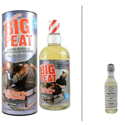 Whisky Sample Big Peat Christmas Ed. 2021 D. Laing, Ex-Bourbon Cask, 52,8%, 5cl