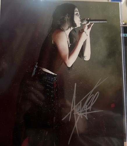 AMY LEE Evanescence Singer Songwriter signed handsigniert 8 x 10 COA - Bild 1 von 3