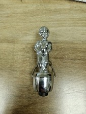 Vintage Bottle Pour Spout Chrome Manneken Pis / Peeing Boy