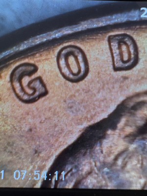 RARE 1951-D Lincoln Wheat penny with several die errors See Description Below