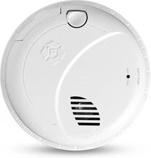 First Alert BRK SM100V-AC Interconnect Hardwire Smoke Alarm w/ Voice & Loc
