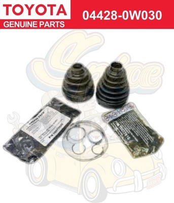 Toyota GENUINE BOOT KIT,FRONT DRIVE SHAFT,IN & OUTBOARD,RH 04428