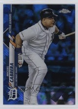 2020 Topps Chrome Update Sapphire Edition Active Leaders Miguel Cabrera 6m1