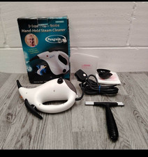 Home-tek Penguin Handheld Steam Cleaner HT880 with Attachments & Box