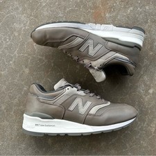 New Balance 997 Leather Sneakers Classic Retro Design Made in USA Men’s Size 9