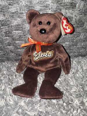 Ty Beanie Baby New Elvis Coco Presley Rare Walgreen's Exclusive Size 8''
