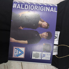 ALDI ORIGINAL Herren T-Shirt XL Schwarz Relax...