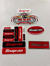 Genuine Snap-on Tools Logo Decal Sticker Sheet Oval L Own The Best