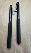 Quickie Iris Wheelchair Parts: 2 Tubular Armrest Bars / Armrest Support