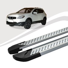 Trittbretter Nissan Qashqai ab Baujahr 12/2006-12/2013 VISO Silber ABE