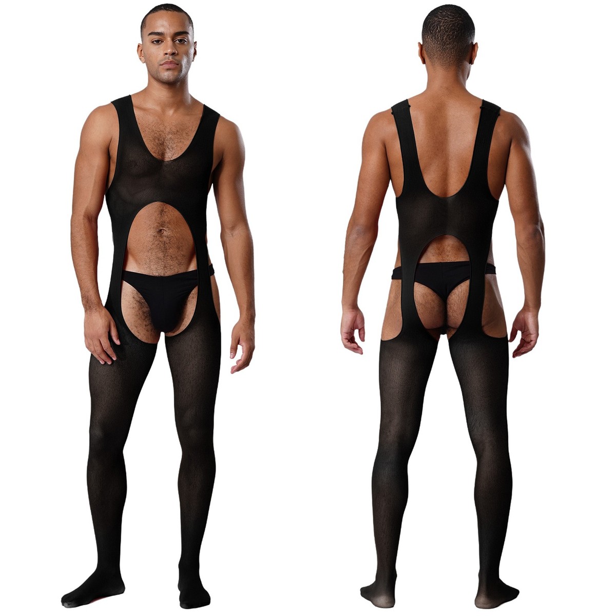 Mens One-Piece Gay Underwear Clubwear Bodystockings Gift Bodysuit Adult Sexy | eBay Mens One-Piece Gay Underwear Clubwear Bodystockings Gift Bodysuit Adult Sexy | eBay