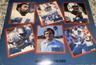 1981 NFL Houston Oilers Team photo Fact Stat Sheet Schedule Earl Campbell 11 X 9 — photo 1