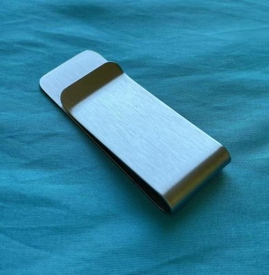 Edelstahl Geldklammer Geldscheinklammer Geldclip Geldspange 5.2 x 2 cm