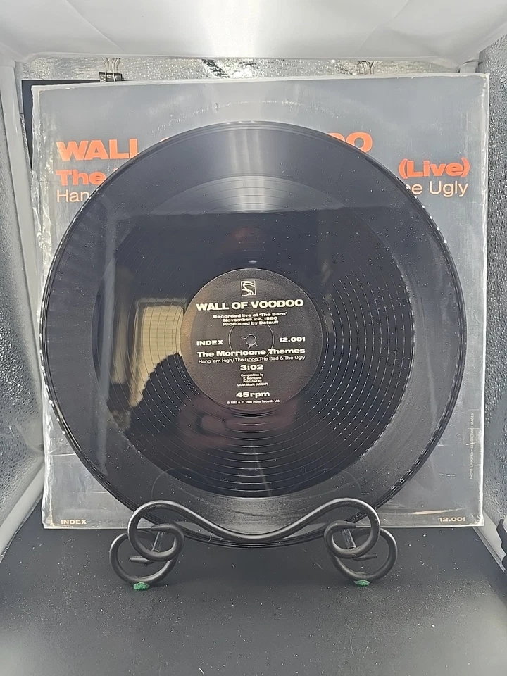 Wall Of Voodoo Ring Of Fire Remix/ Morricone Theme 12" single 1982 Excellent Foto 4 de 4