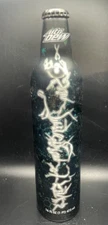 Rare Mountain Dew Green Label Art Circle of 8 Aluminum Bottle Evan Coburn CHASE