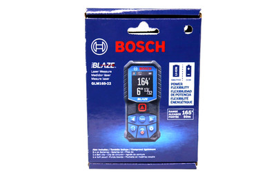Brand New Bosch GLM165-22 BLAZE Laser Measure 165 Ft