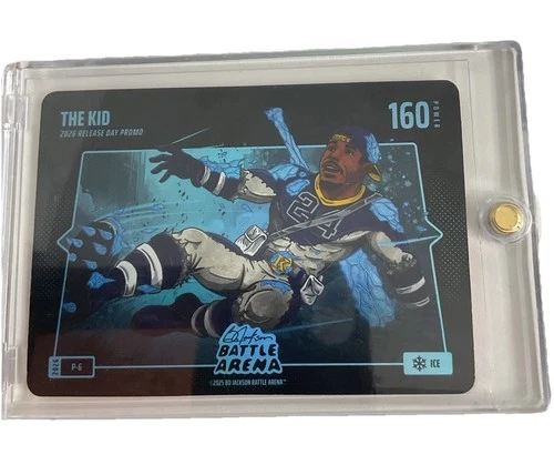 2026 Bo Jackson Battle Arena "The Kid" Ken Griffey Jr Release Day Promo Ice Card
