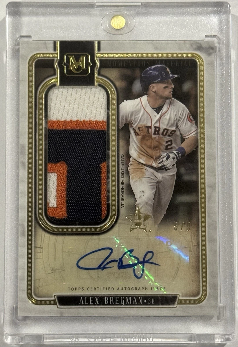 Alex Bregman Baseball Serial Numbered Sports Trading Cards