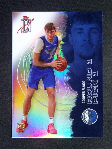 2025-26 Topps Signature Class Cooper Flagg #101 RC Rookie Chrome Refractor #a003