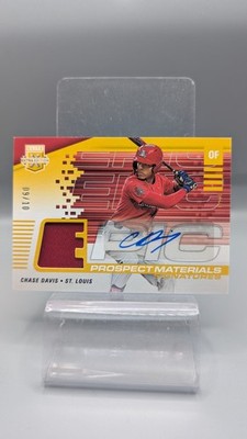 2023 Elite Extra Chase Davis Future Threads Patch Auto Autograph FYS-CD /10