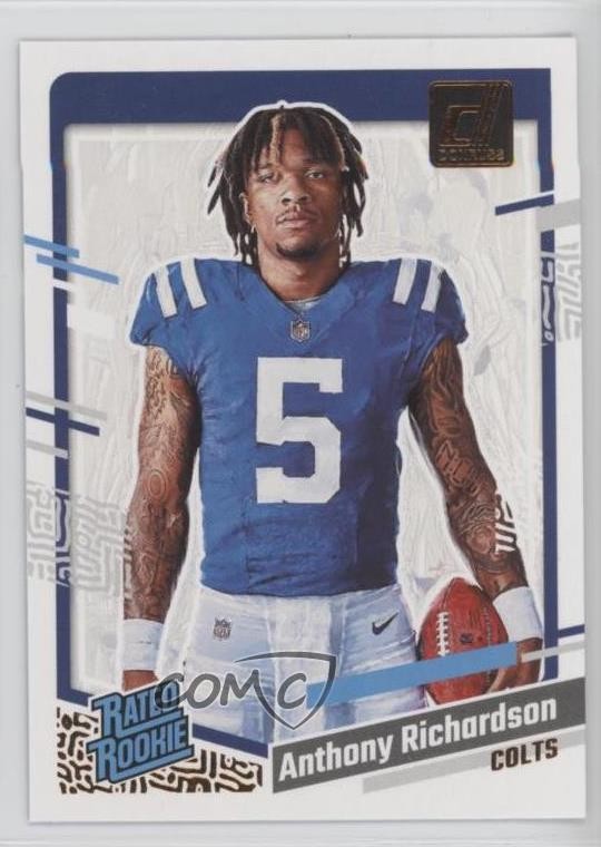 2023 Panini Donruss Rated Rookie Portrait Anthony Richardson #2 18vc