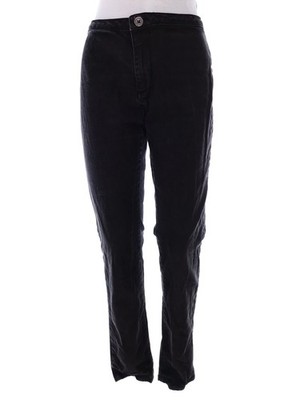 DRANELLA Damen Jeans Gr. 40 Schwarz Baumwolle