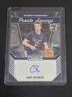 2024-25 Panini UConn NIL Cam Spencer Private Signings Auto Cracked Ice /99