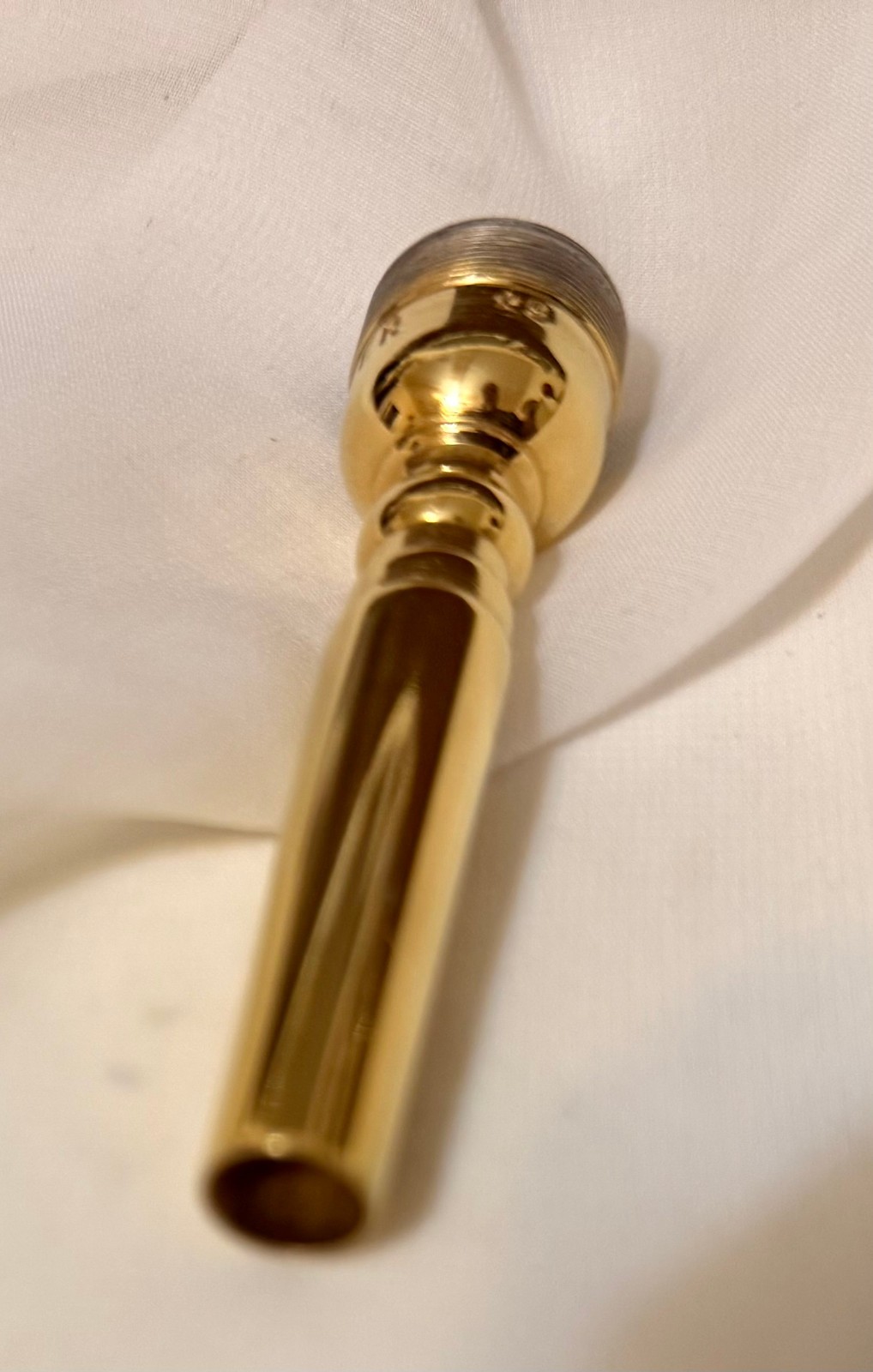 SCHILKE LEISTER Bach 1 1/2C Trumpet underpart 27 throat GOLD PLATE *S bb