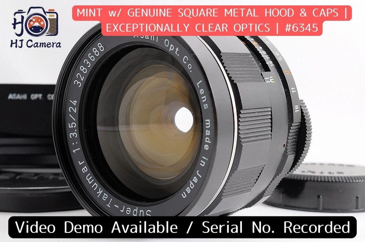 PENTAX f/3.5 Camera Lenses 24mm Focal for sale | eBay