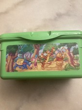 Vintage Winnie The Pooh Huggies Empty Wipes Container With Snap Lid