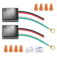 2 Pack Touch Lamp Control Module, Lamp Touch Dimmer Switch 3 Way Works for Metal