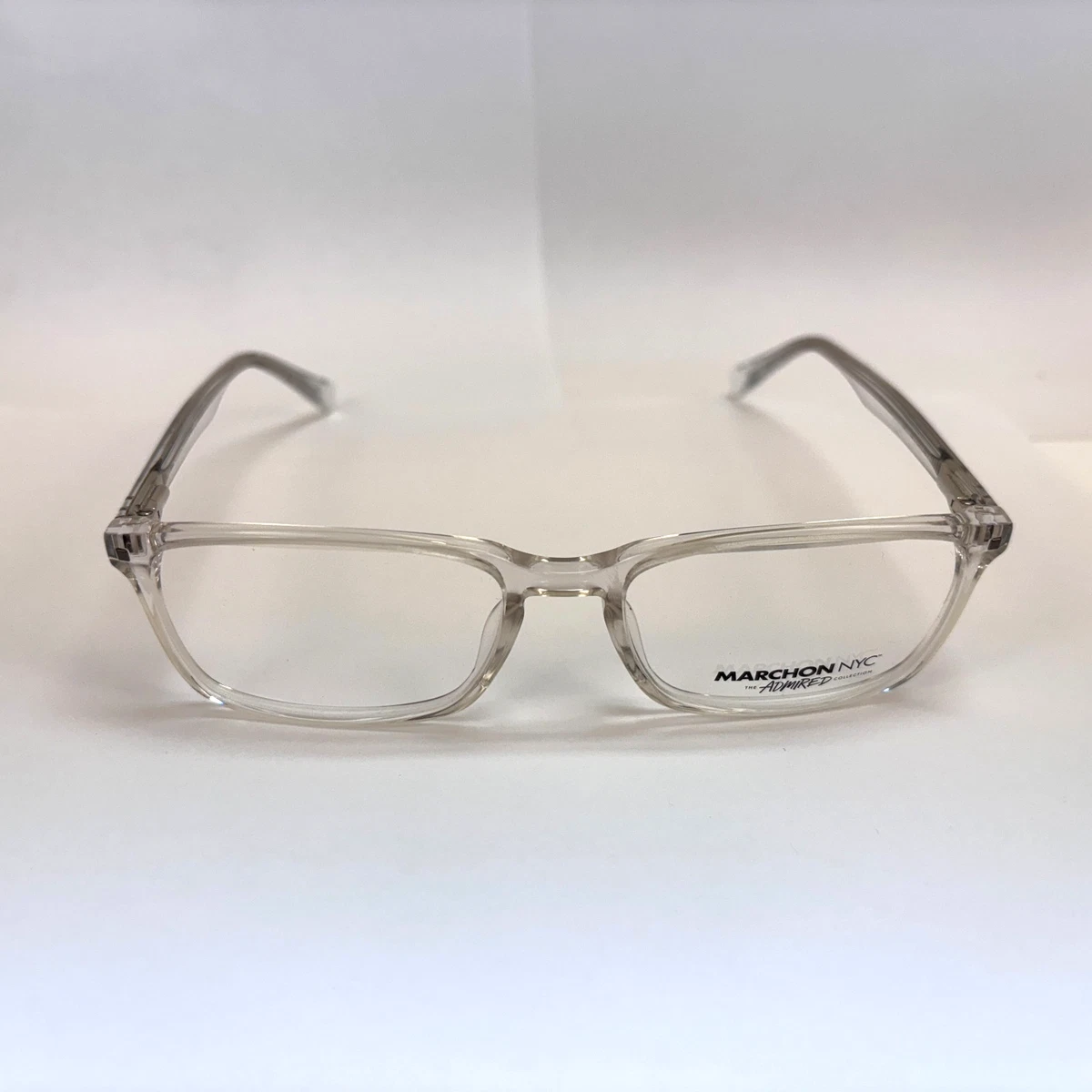 Marchon Nyc Novella 971 Crystal Clear Authentic Eyeglasses 54-16-140 Marchon Clear Eyeglass Frames for sale | eBay main image 4