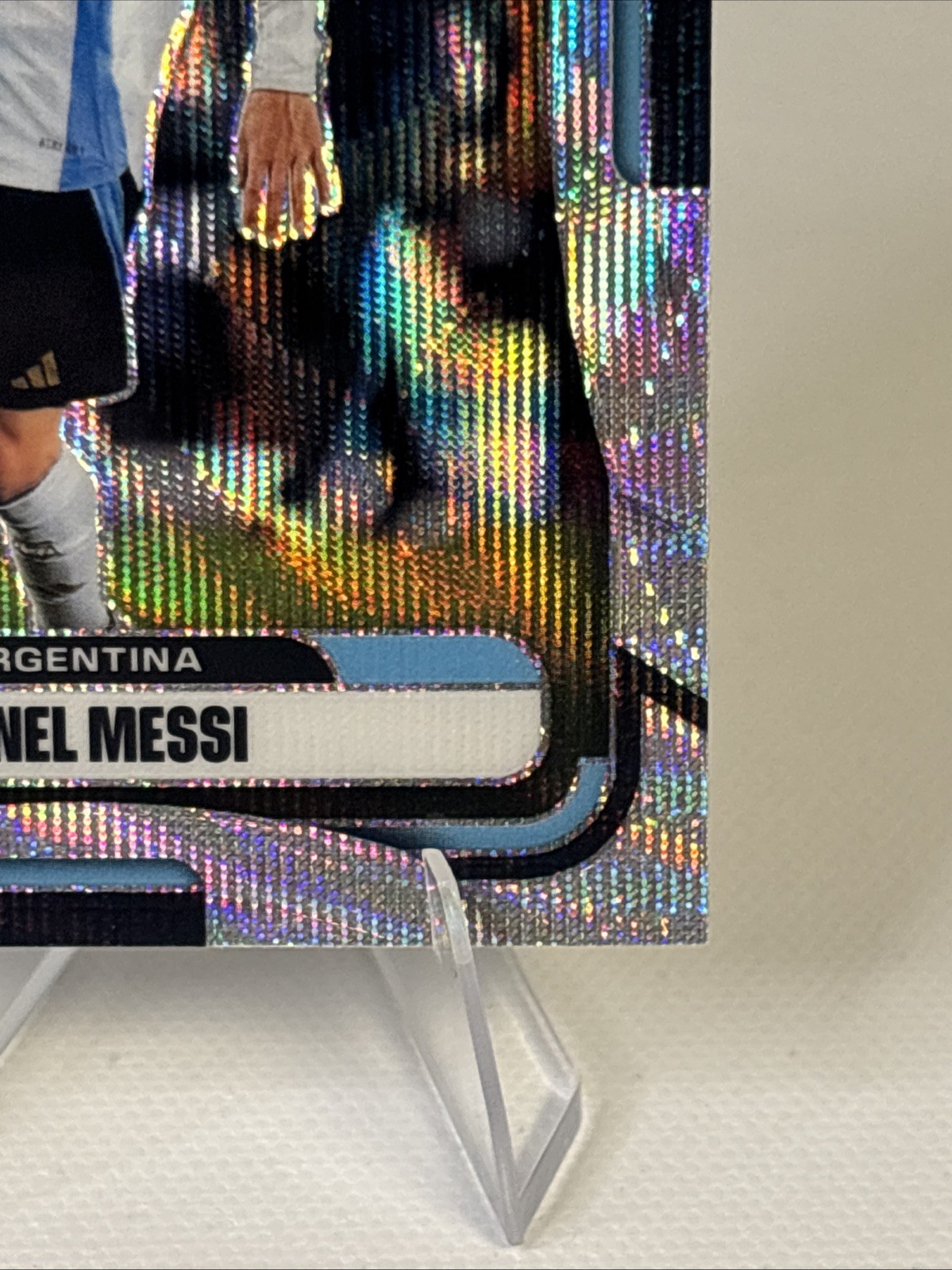 2026 Panini Prizm FIFA World Cup World Cup #10 Lionel Messi Argentina WAVE PRIZM view 11