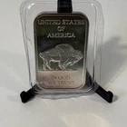 SilverTowne Indian Head Buffalo 1 Troy Ounce .999 fine silver bar.