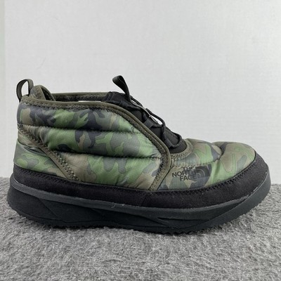 The North Face NSE Chukka Basecamp Insulated Boots Black Camo NFOA7W40 Men's 8.5