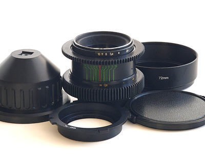 Objectif Helios-44-2 58mm F/2.0 Modifié Cinéma - Monture Arri PL - Servi Et En Excellent état